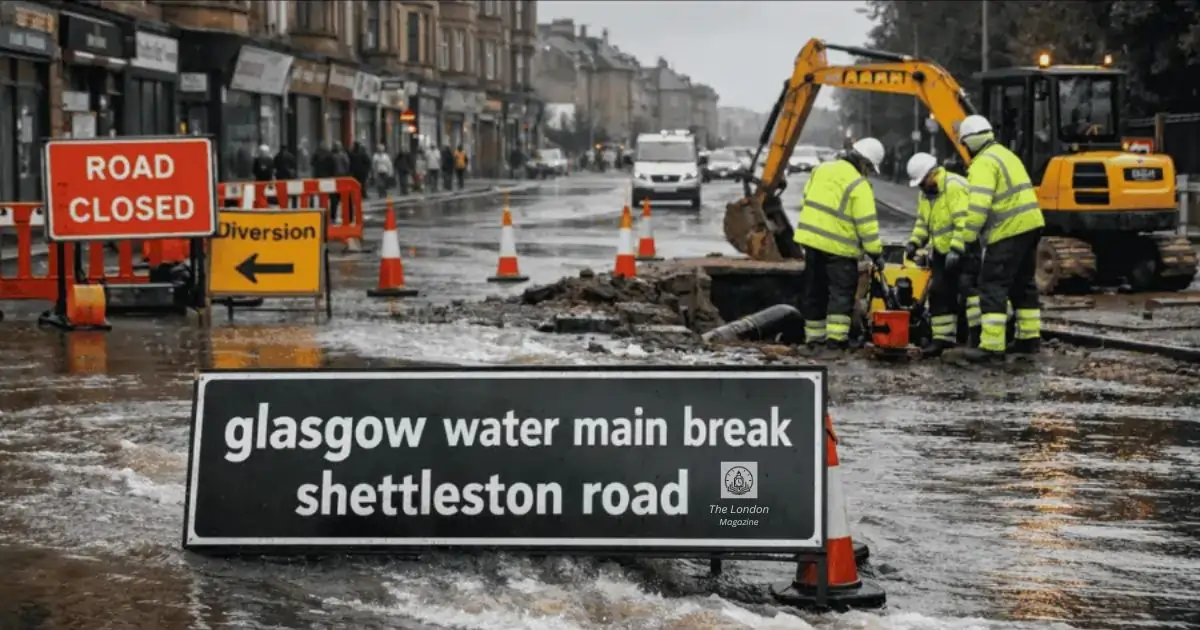 What Happened During the Glasgow Water Main Break Shettleston Road? A Complete Breakdown